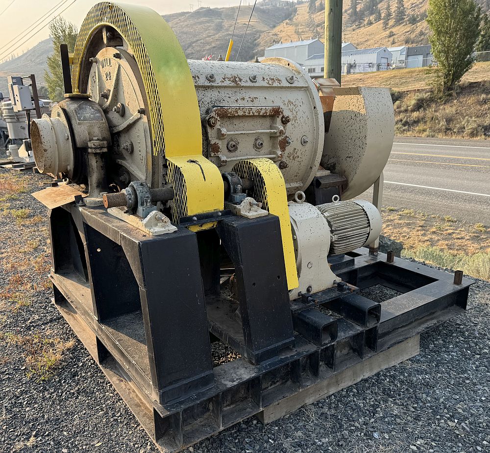 3ft Dia. x 4ft Long Denver Ball Mill