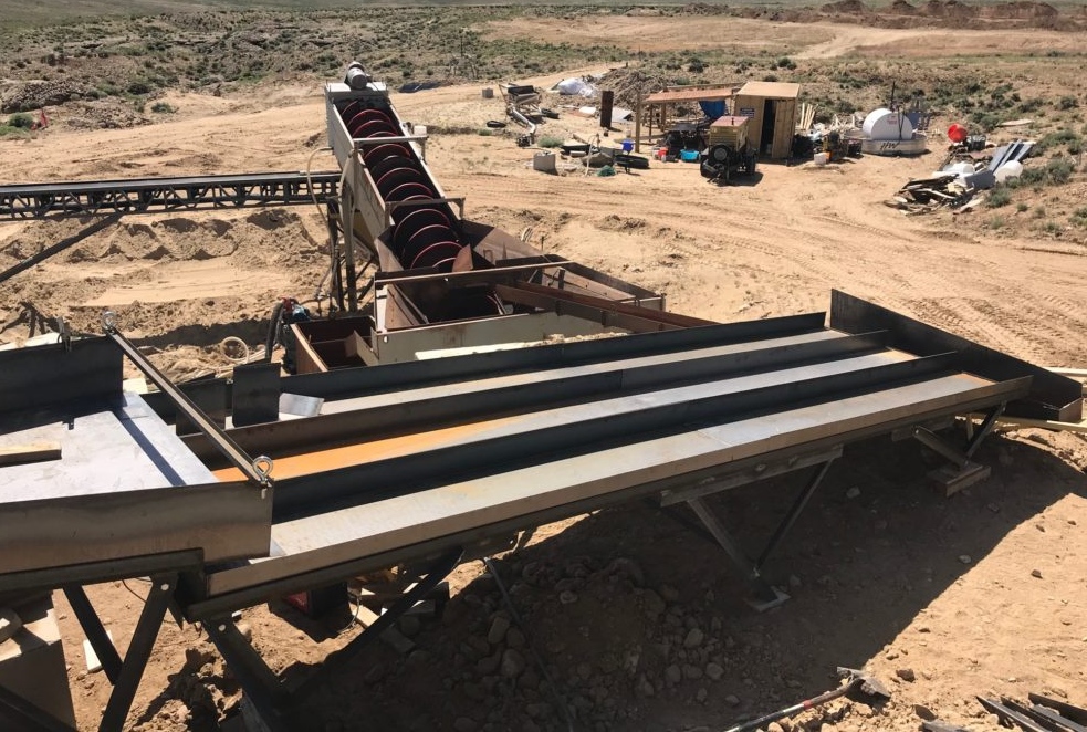 6ft Wide x 20ft Long Custom Built Sluice