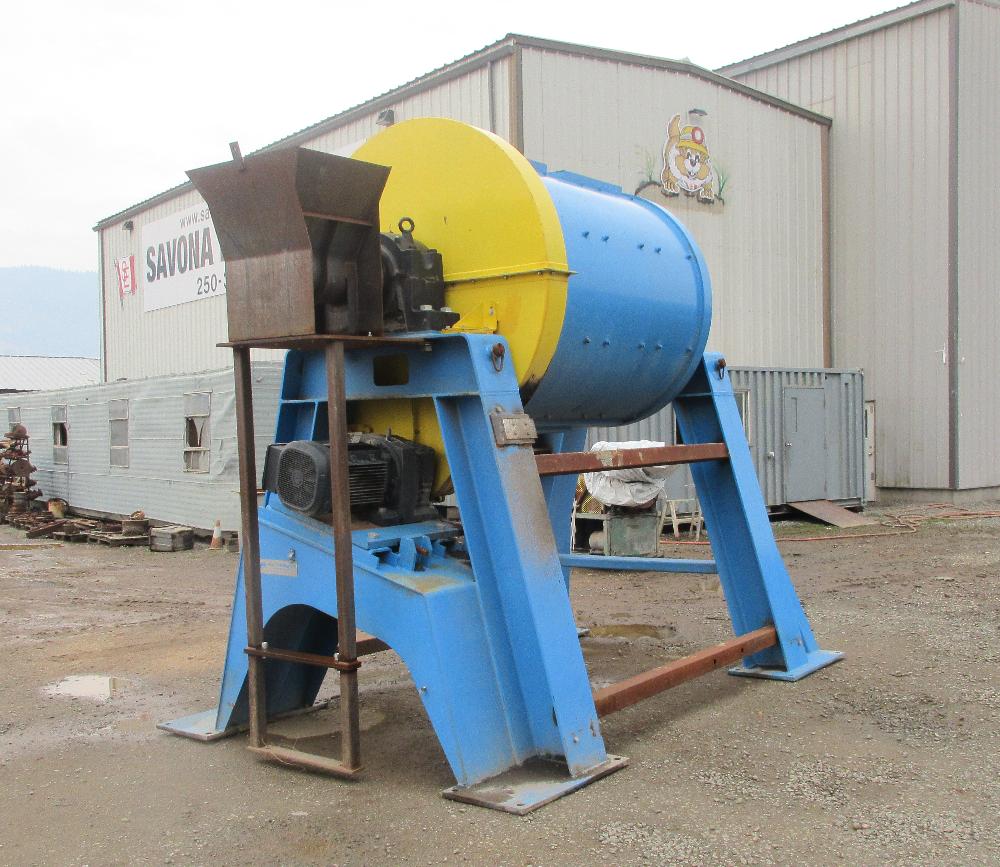 Patterson 5ft Dia. x 6ft Long Ball Mill