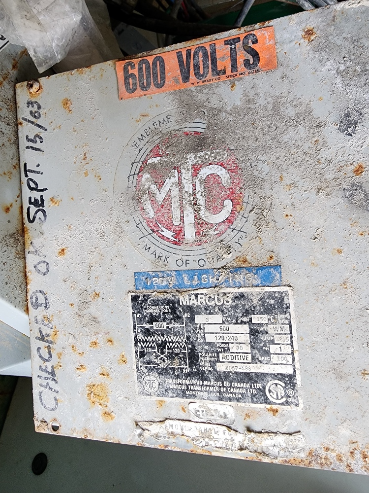 8kVA Marcus Transformer