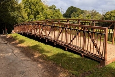 6ft Wide x 60ft Long Pedestrian Bridge