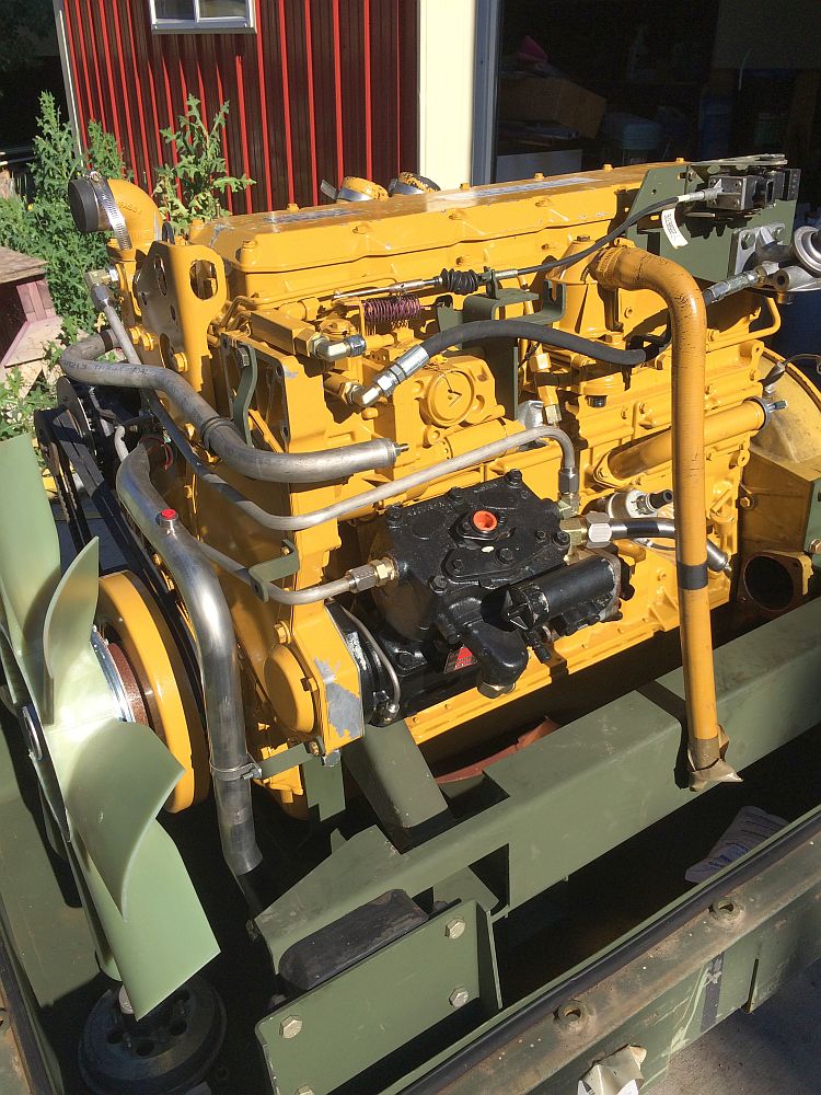 Moteur diesel Caterpillar 3116