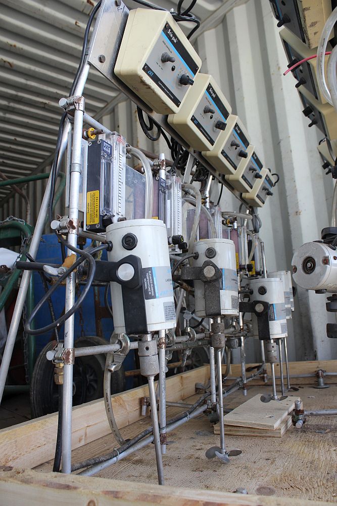 Stir-Pak Rotary Mixer Bank