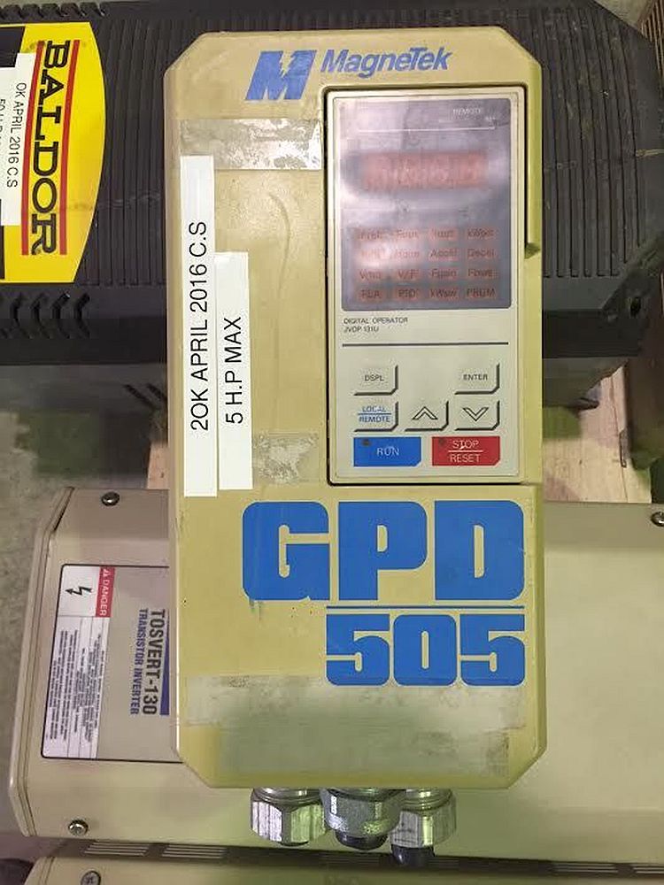 Magnetek GPD 505 5 hp Electric Starter