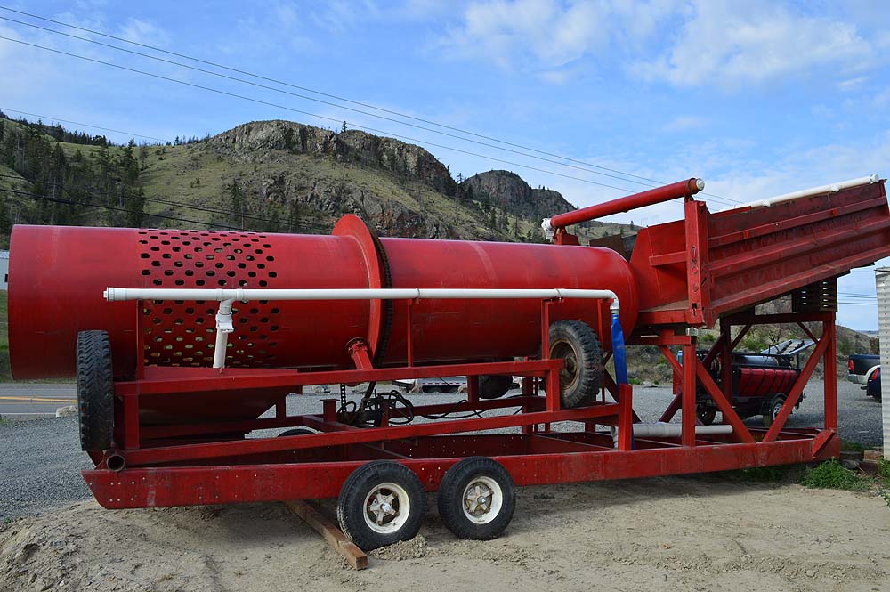 Custom Fabricated 4 ft x 20 ft Trommel