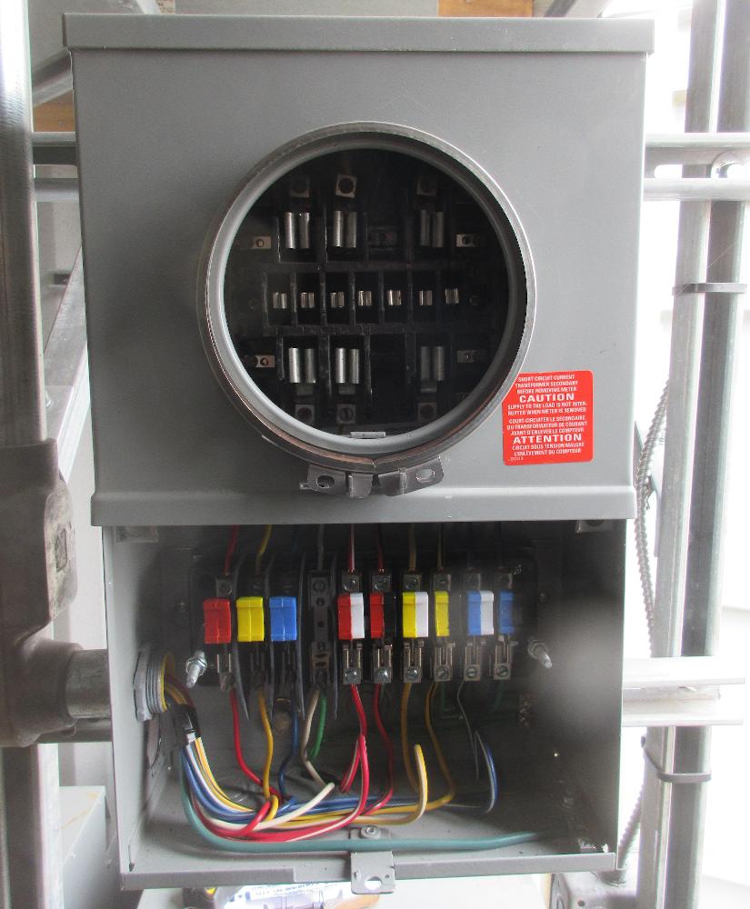 Microlectric 20 Amp Meter Base