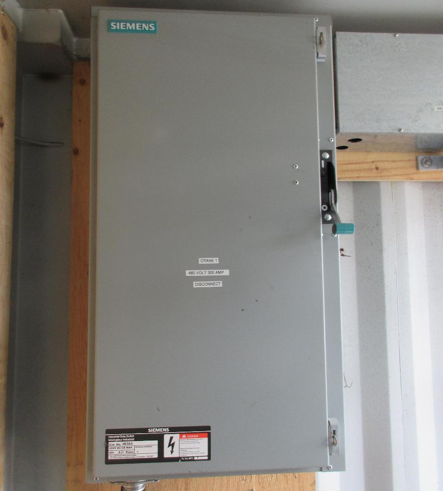 Siemens 400 Amp Fusible Disconnect