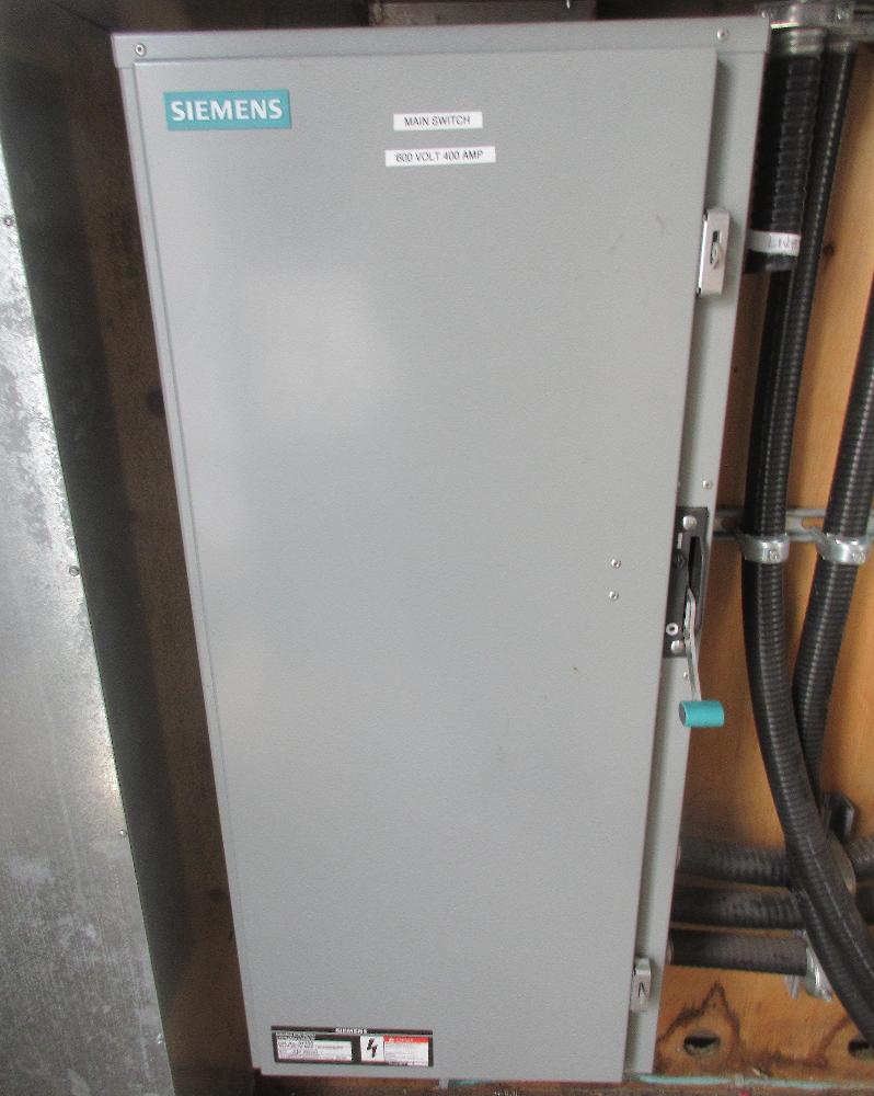 Siemens 600 Amp Fusible Disconnect