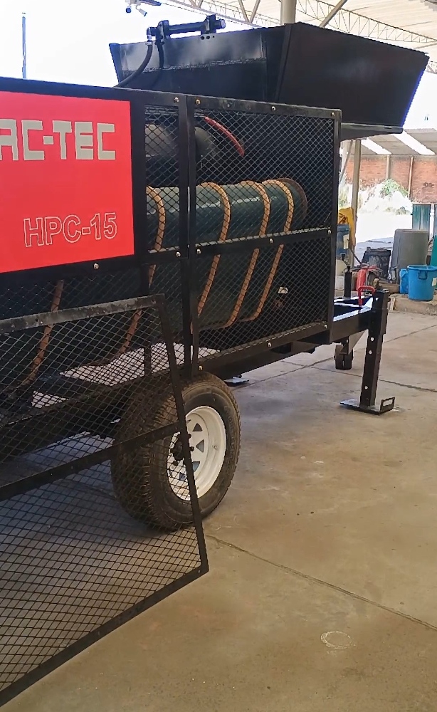 Extrac-Tec HPC-15 Trommel