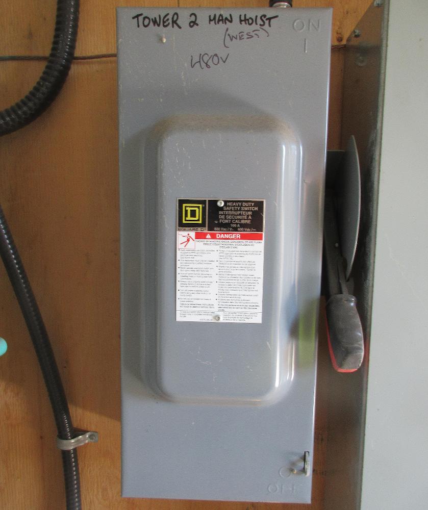 Square D 100 Amp Fusible Disconnect