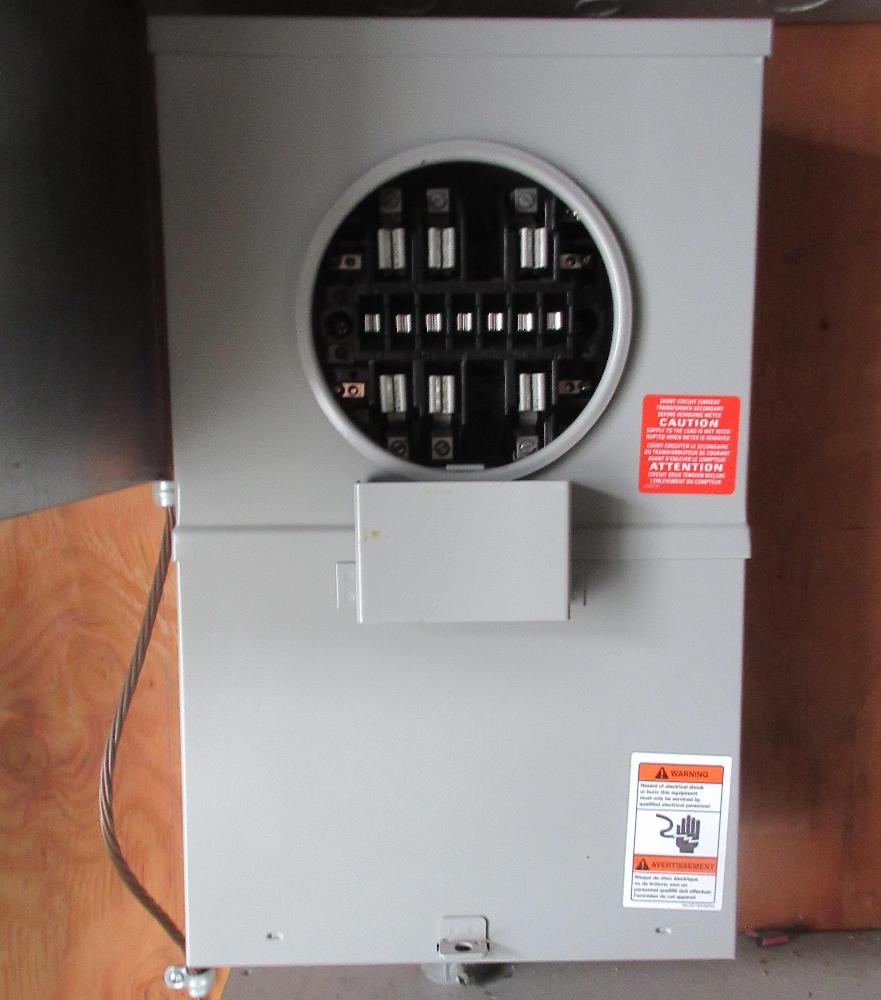 Microlectric 20 Amp Meter Base