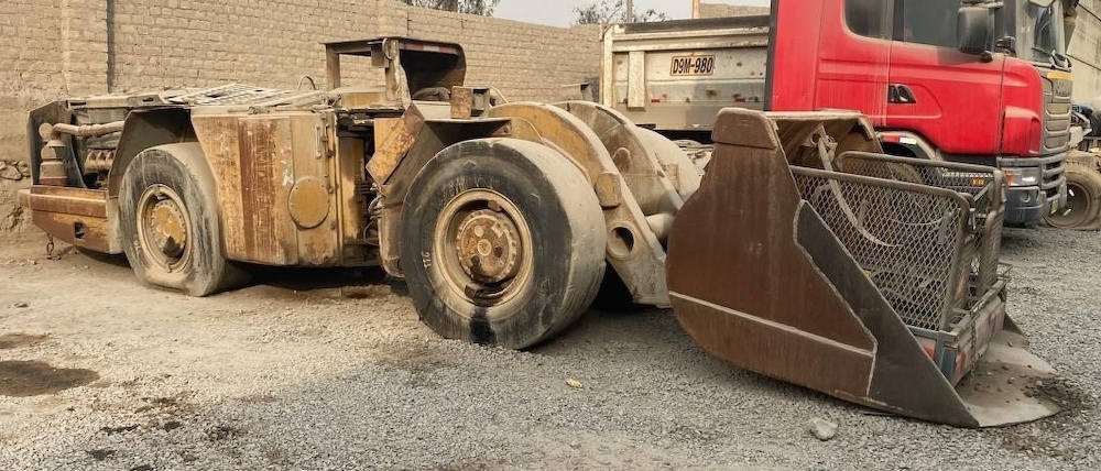 Scooptram Tamrock EJC-130 de 5 Yardas