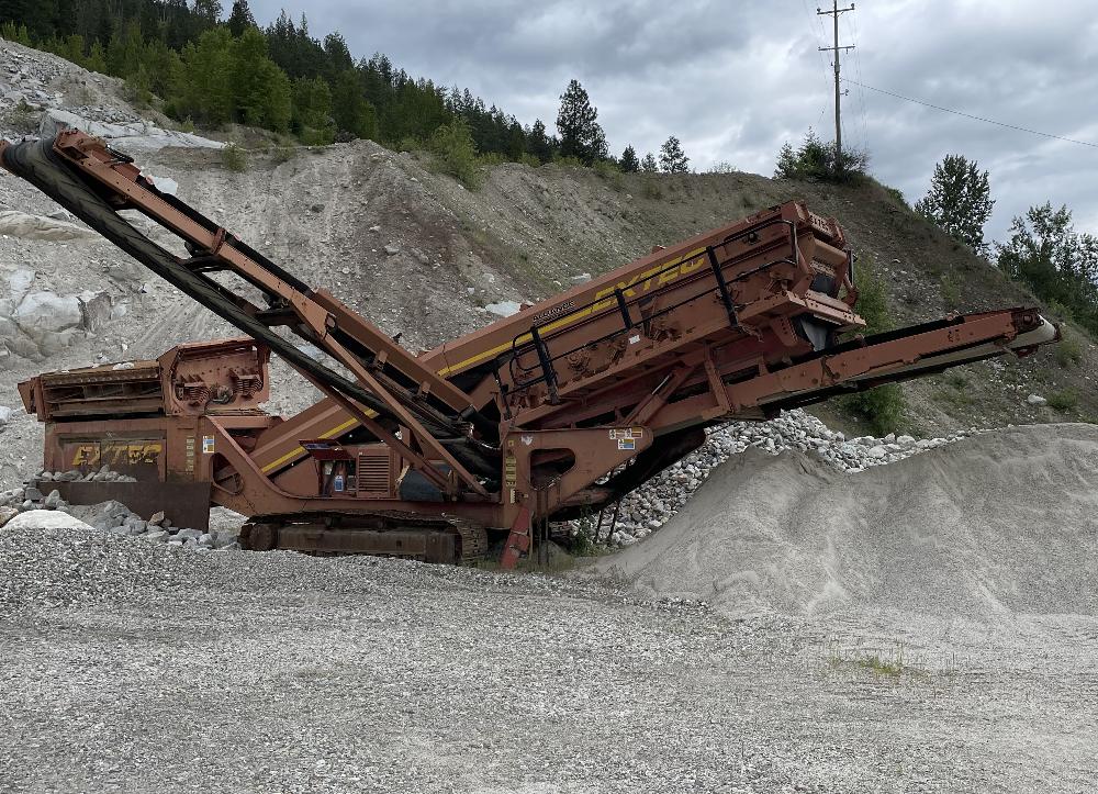 Extec S5 Double Deck Screen Plant