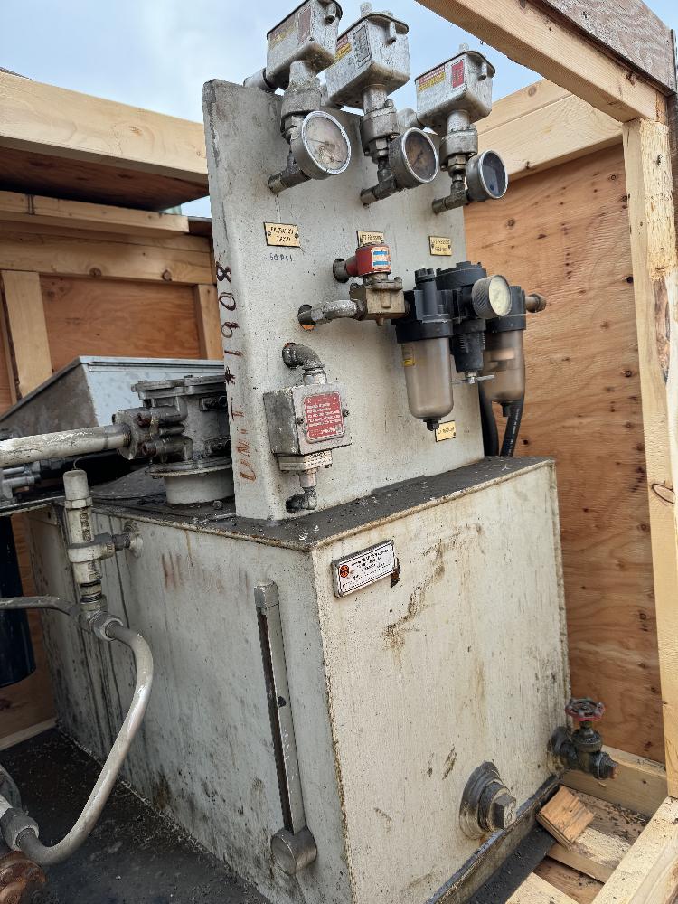 Howard Marten Co. Ball Mill Journal Lift and Lubrication System