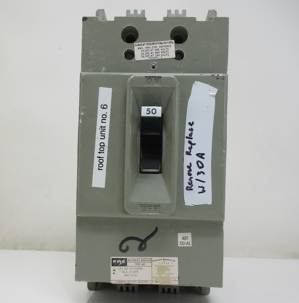FPE HF 50 Amp Breaker