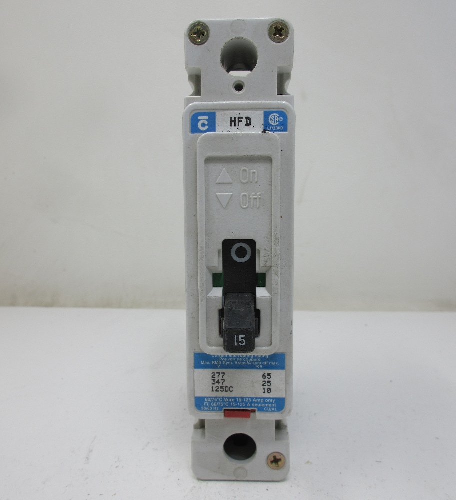 Cutler Hammer HFD 15 Amp Breaker