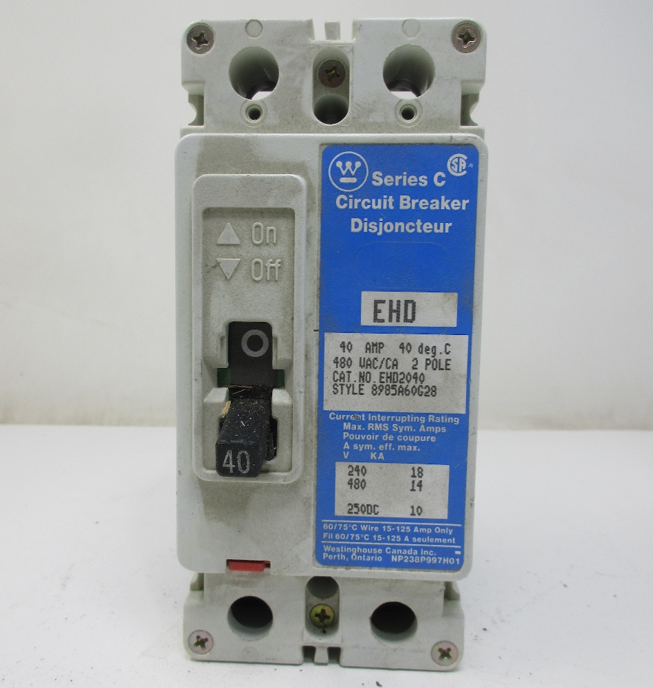Westinghouse EHD 40 Amp Breaker