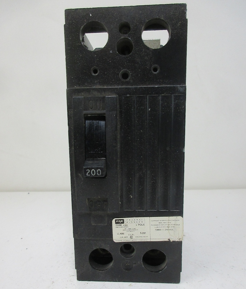 FPE CQD 200 Amp Breaker