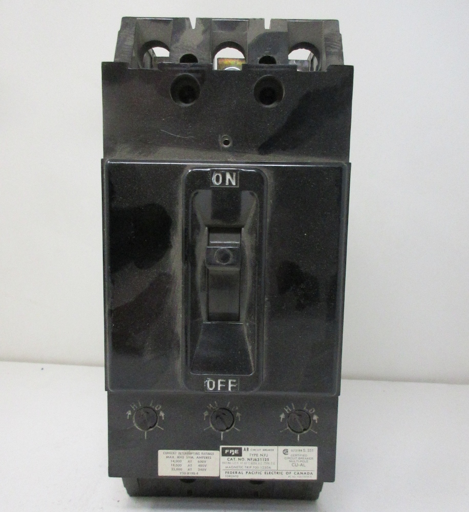 FPE NFJ 125 Amp Breaker