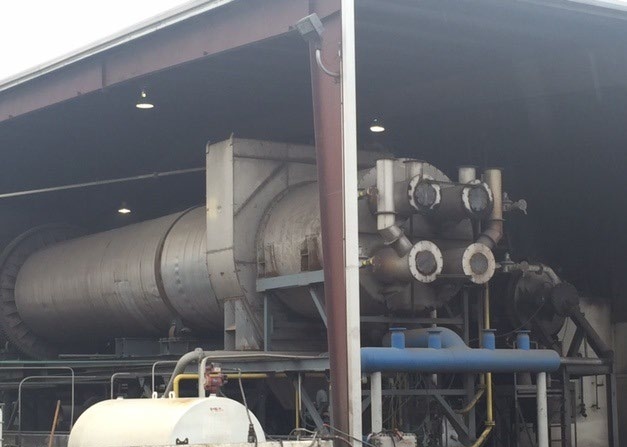 9ft Dia. x 60ft Long Rotary Drum Dryer