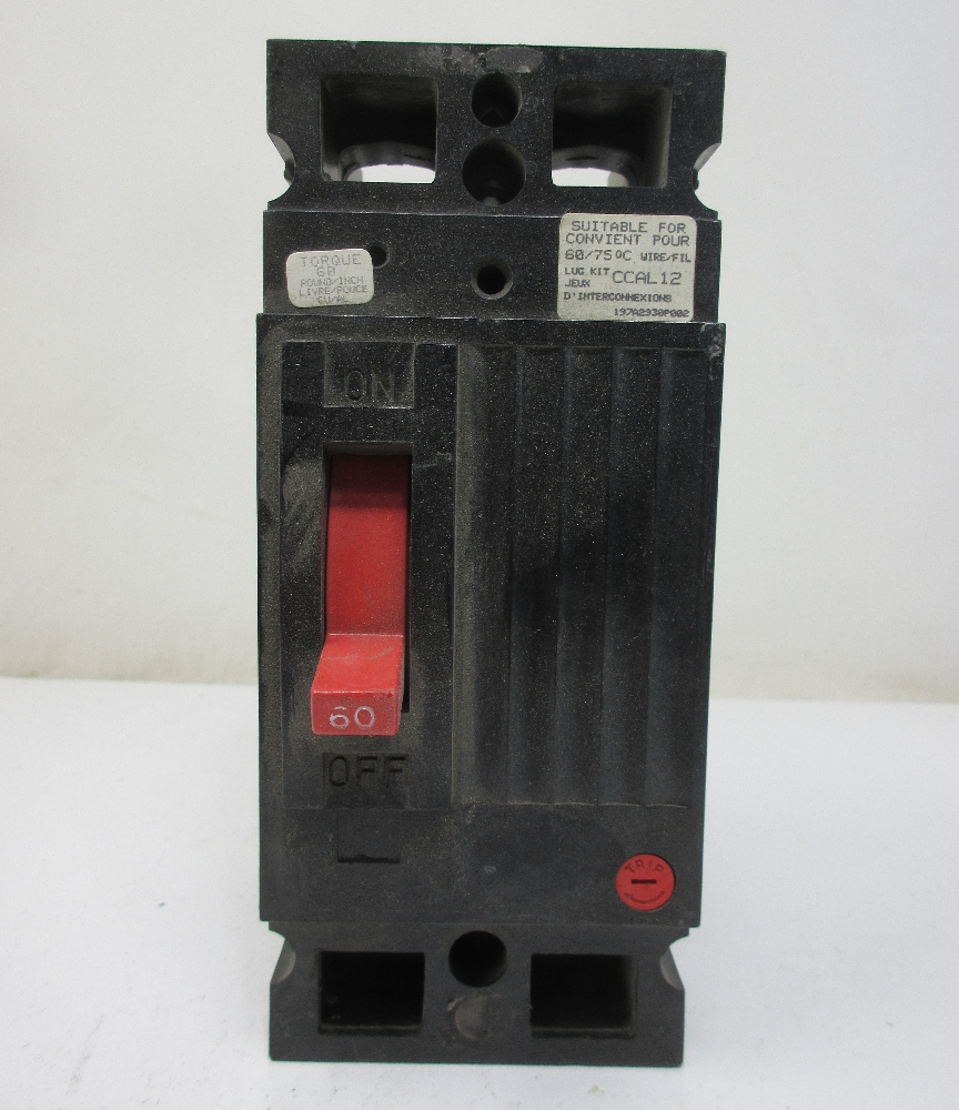 Disjoncteur TED General Electric de 60 A