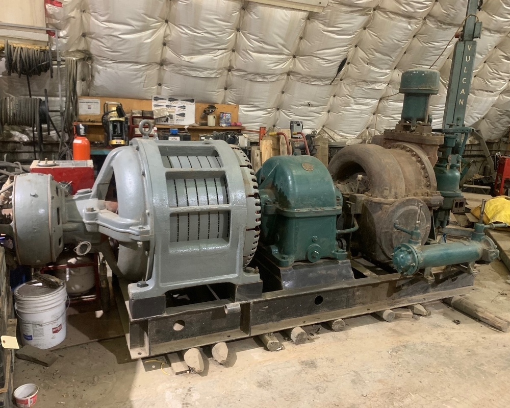 Générateur de turbine à vapeur électrique général de 350 kW