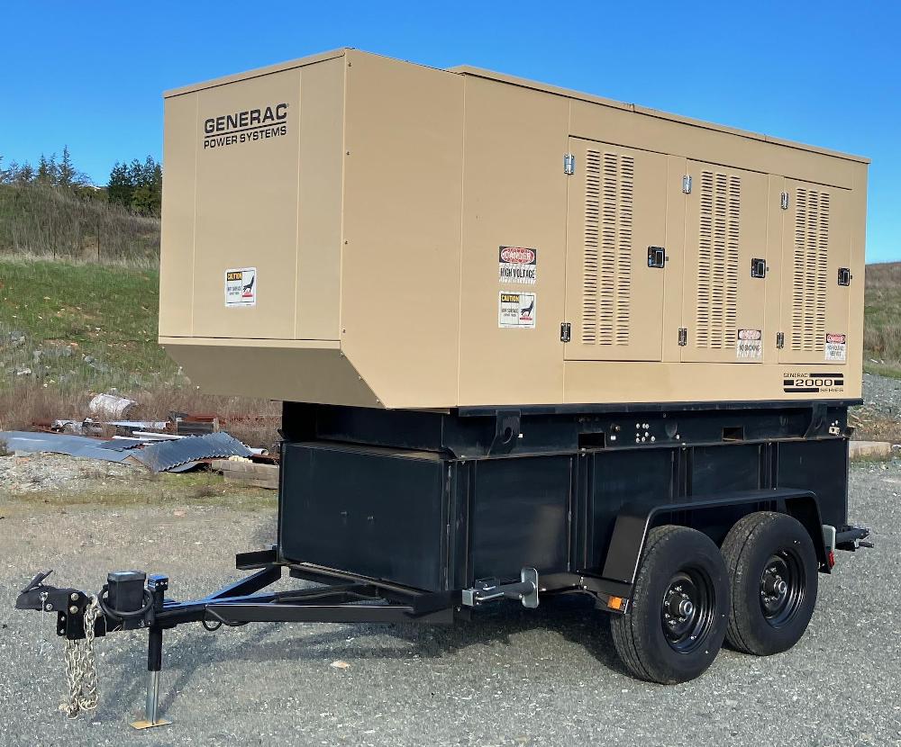 Générateur diesel portatif Generac de 270 kW