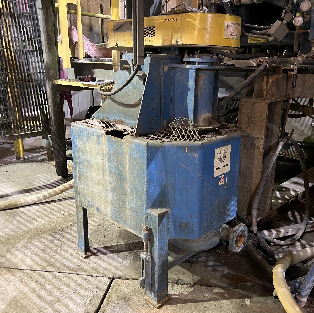 Bomba de Tanque Vertical Svedala de 2pulg