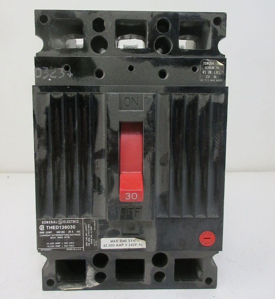 General Electric THED 30 Amp Breaker