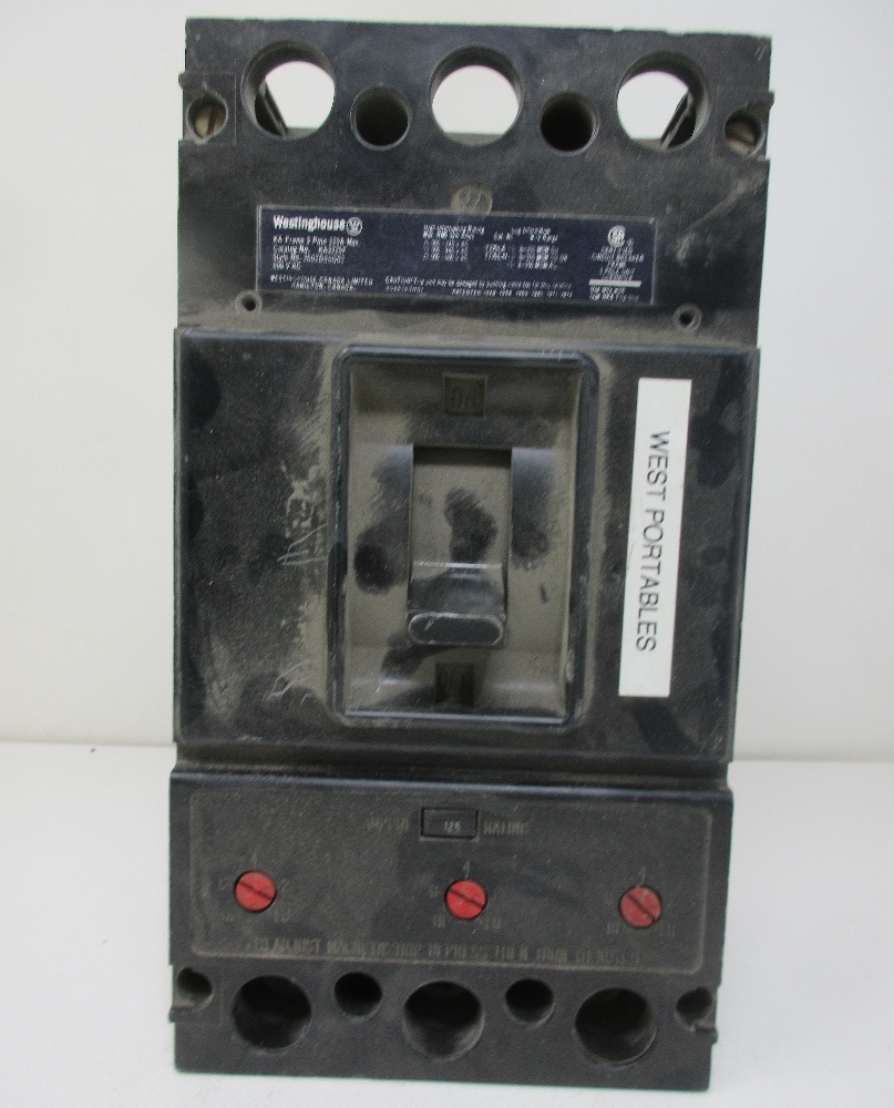 Disjoncteur Westinghouse KA Frame 225 A