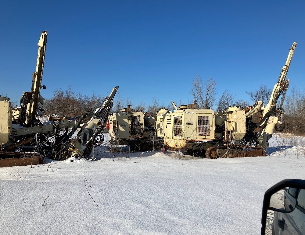 Atlas Copco ECM-590 Hydraulic Crawler Drill