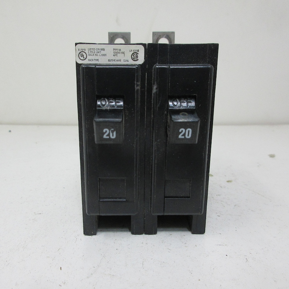 Disjoncteur Westinghouse BAB 20 A