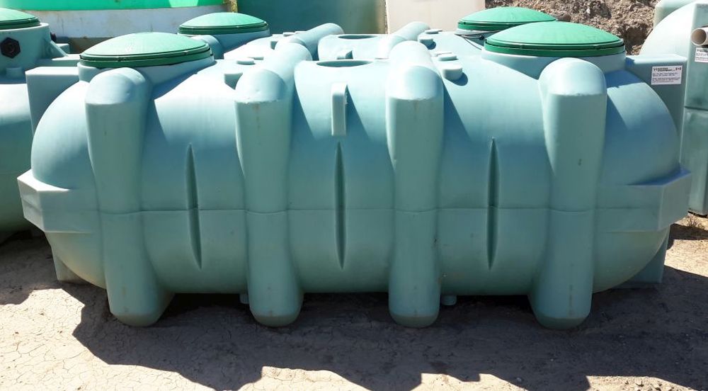 Polyethylene RKC-1000 LP Underground Cistern Tank