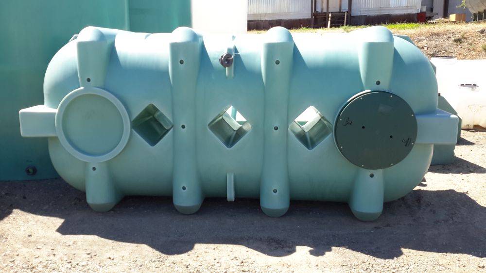 Polyethylene RKC-1550 LP Underground Cistern Tank
