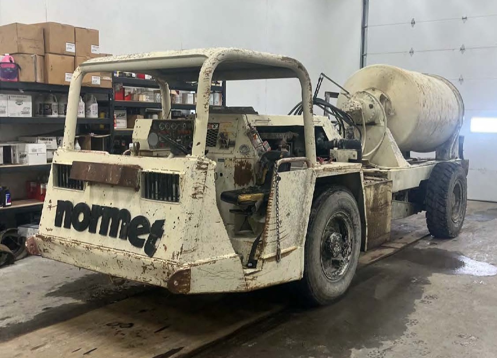 Normet Shotcrete Transmixer