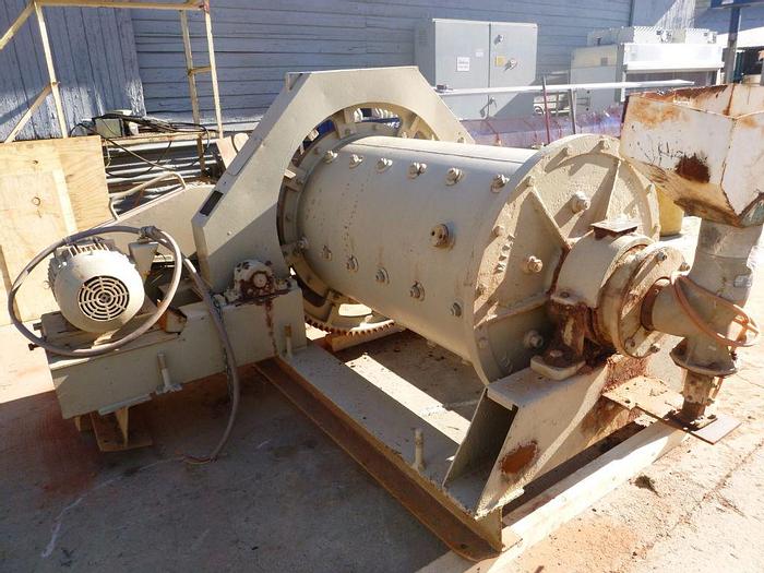 Denver 30in Dia. x 54in Long Ball Mill