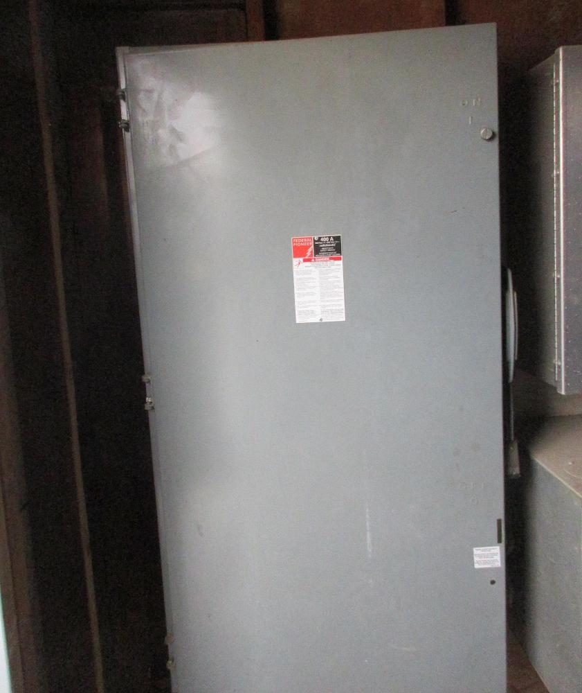 Fusible Desconectador Federal Pionner de 400 amp