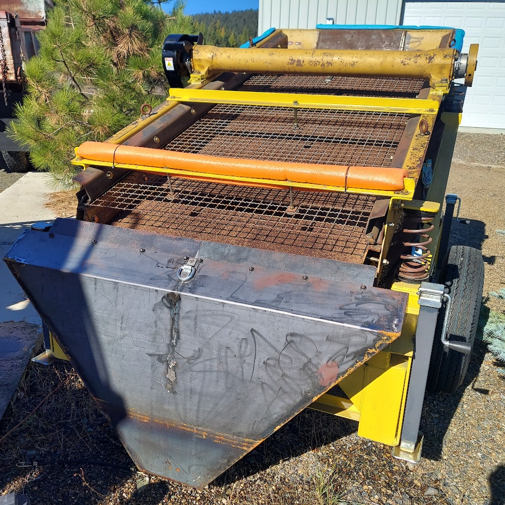 Portable 2-Deck Screen Classifier