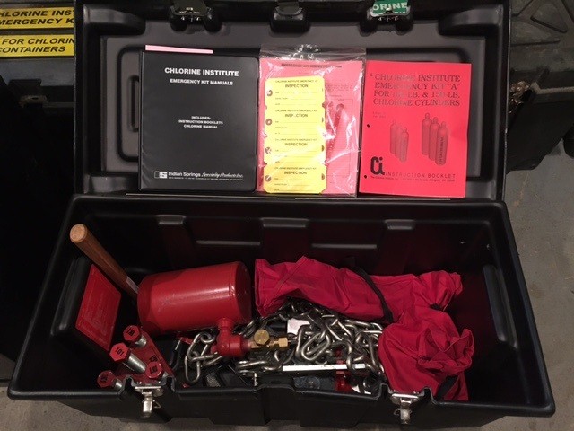 Kit d'urgence pour cylindre du Chlorine Institute A