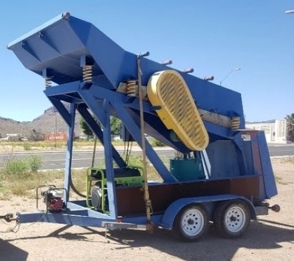 Usine portative clé en main de lavage et de récupération de l'or de 30 TPH de Yuba Industries avec concentrateur Knelson