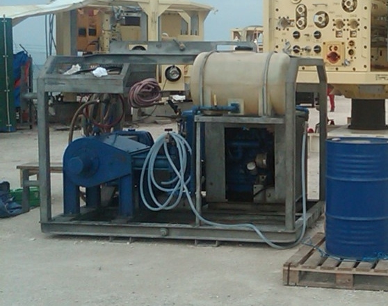Hydrostatic Test Pump Skid