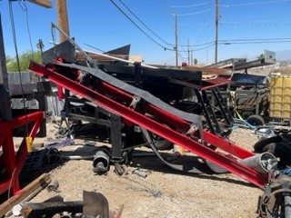 18in Wide x 14ft Long Channel Conveyor