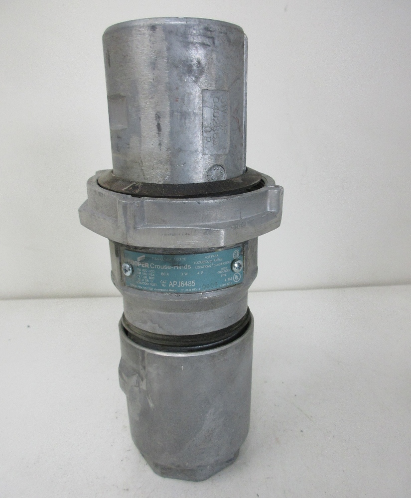 60A Cooper Crouse-Hinds APJ6485 Portable Plug End