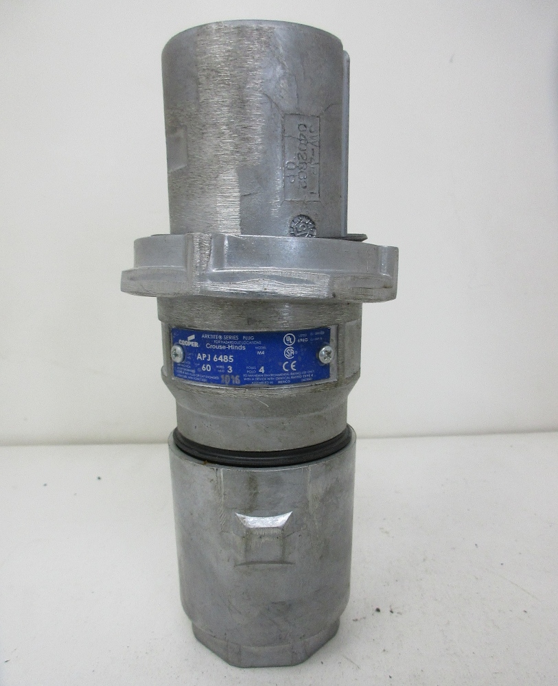 Cooper Crouse-Hinds APJ6485 60 Amp Plug