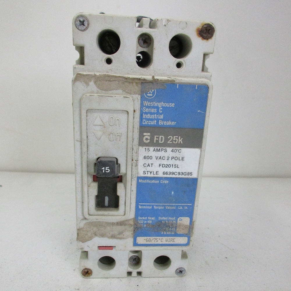Westinghouse FD 15 Amp Breaker