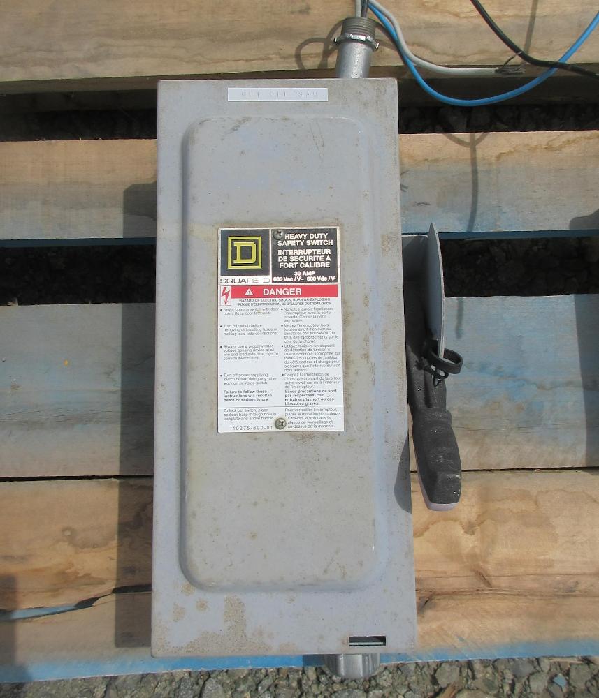 Square D 30 Amp Fusible Disconnect