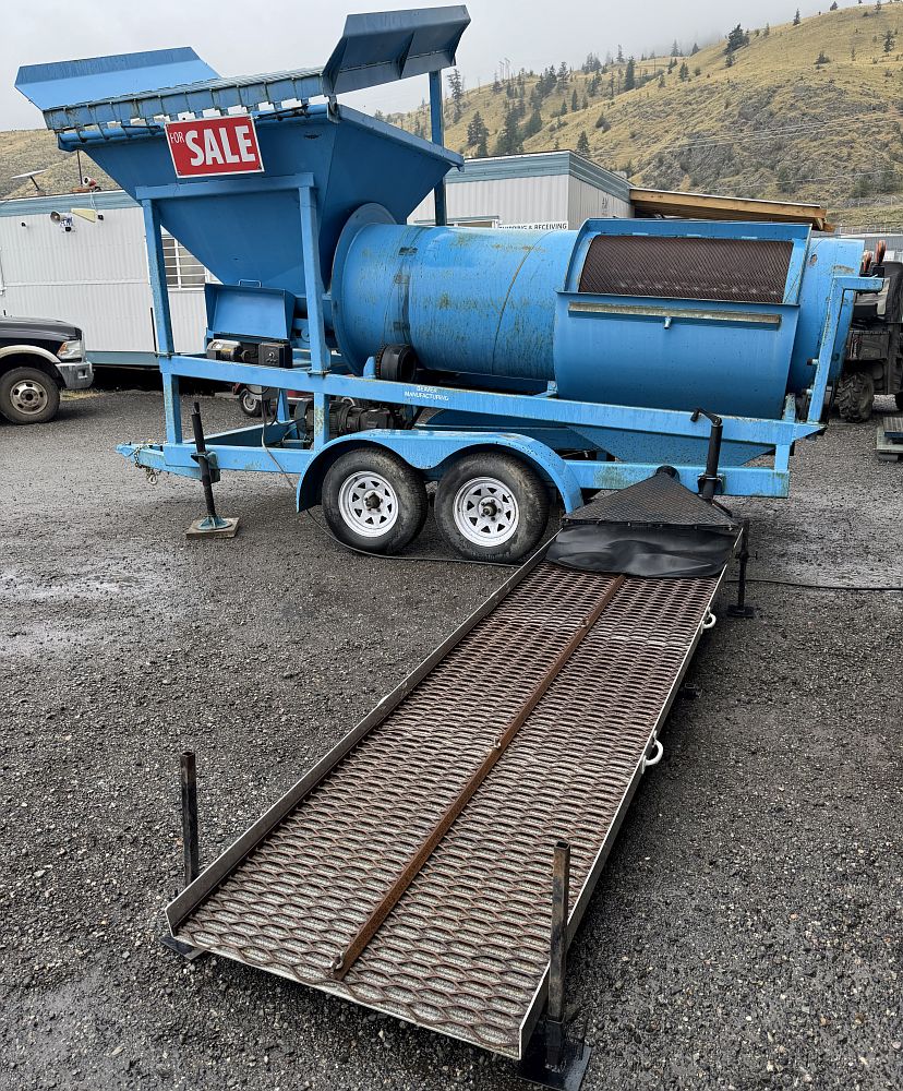 3ft Dia. x 10ft Long Gold Trommel