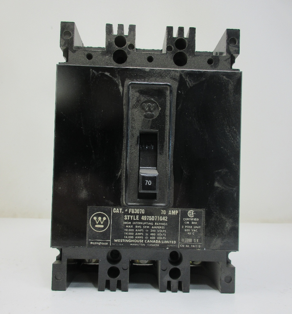 Disjoncteur Westinghouse FB 70 A