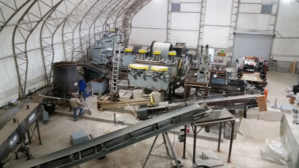 100 TPD Ore Processing Plant