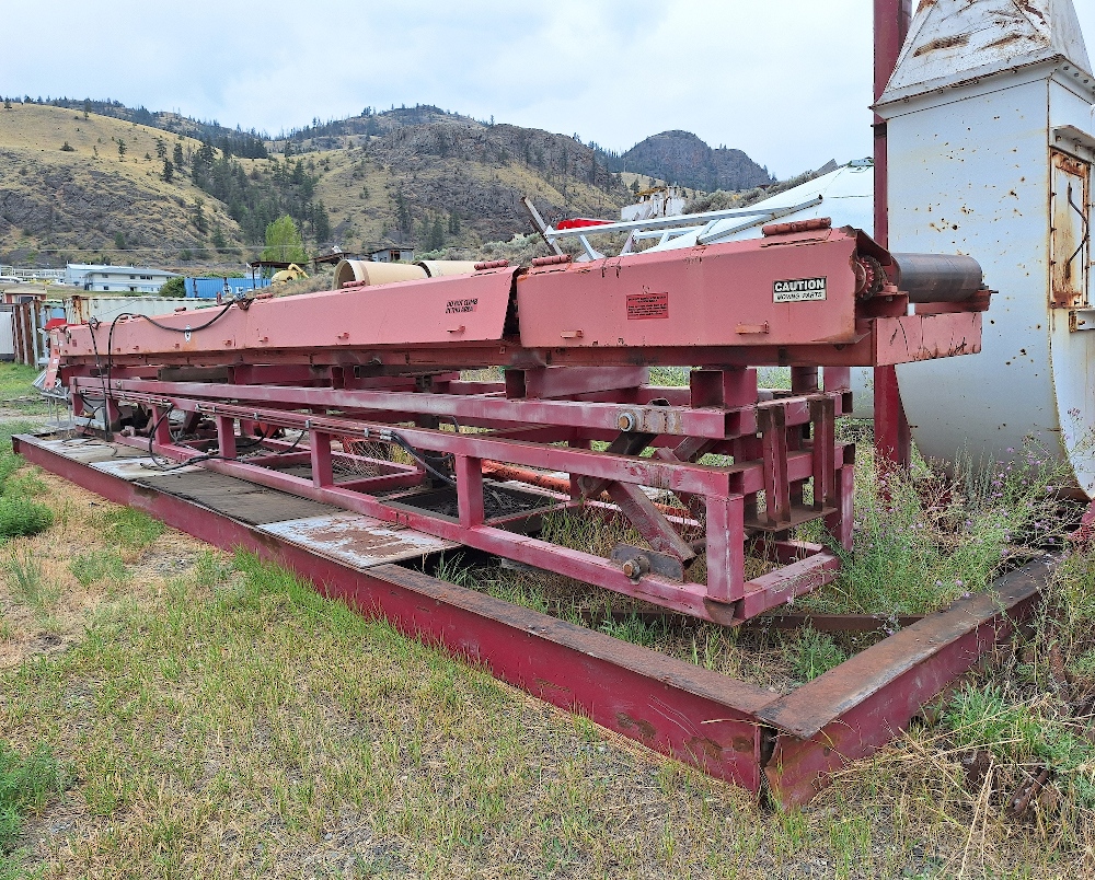 Log Deck and Conveyor Feed System